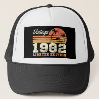 40th Birthday Vintage 1982 Limited Edition Retro