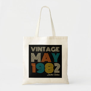 40th Birthday Vintage 1982 Limited Edition Tote Bag