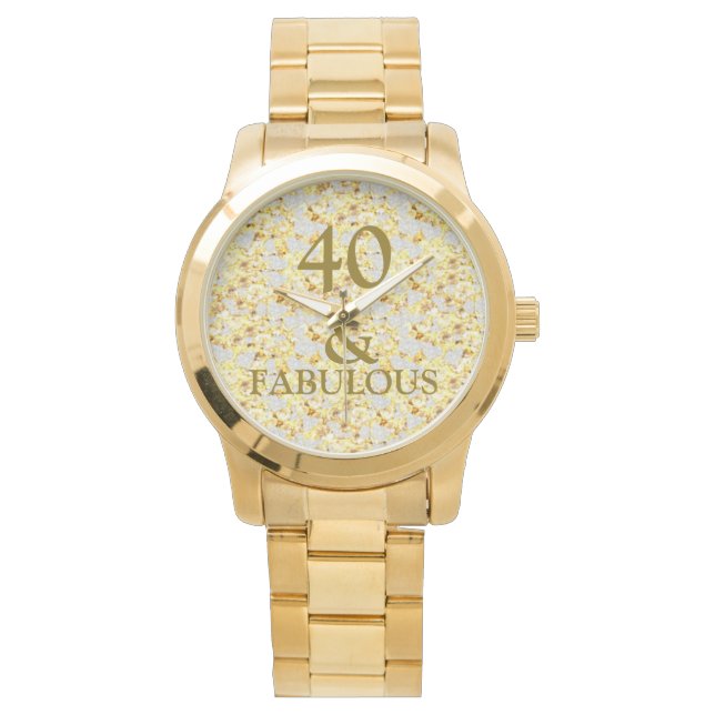 40th  Birthday  Watch (Front)