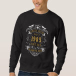 40th Birthday Women 40 Years Old Men Born 1985 40  Sweatshirt<br><div class="desc">40th Birthday Women 40 Years Old Men Born 1985 40 Birthday</div>