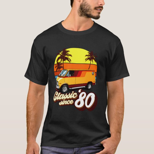 40Th Boogie Van Since 1980 T-Shirt (Front)