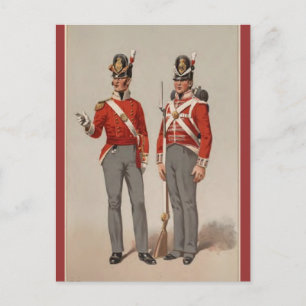 40th Foot Postcard