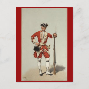 40th Foot Postcard