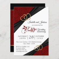 40th Ruby Anniversary Design
