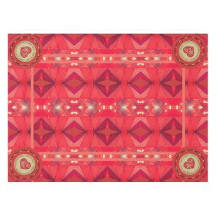 40th Ruby Anniversary Tablecloth