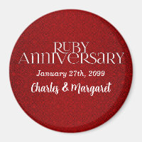 40th Ruby Wedding Annivsersary