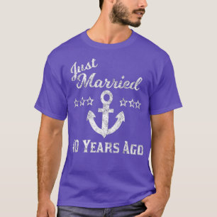40th Wedding Anniversary Cruise 40 Years of T-Shirt