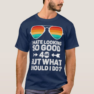 40th Wedding Anniversary For Him Her 40 Birthday F T-Shirt