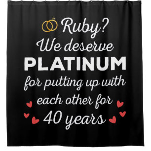 40th Wedding Anniversary I - Ruby Funny Couple