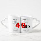 40th Wedding Anniversary Personalized
