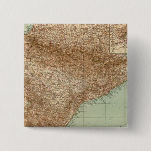 4142 Spain, Portugal, Eastern 2 Inch Square Button