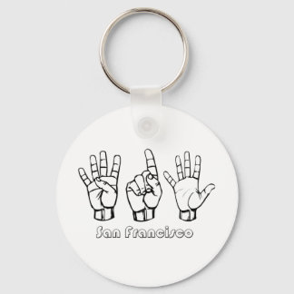 415 - San Francisco Keychain