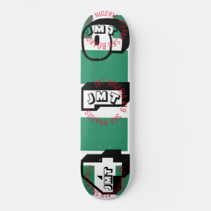 419  JMT NIGERIA 8 1/4" Skateboard Deck