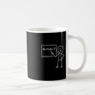 41 67 Meme Forty One Six Seven Funny Math Teacher  Coffee Mug