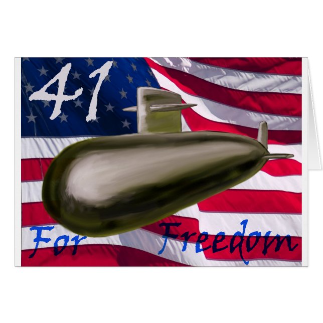 41 for Freedom (Front Horizontal)
