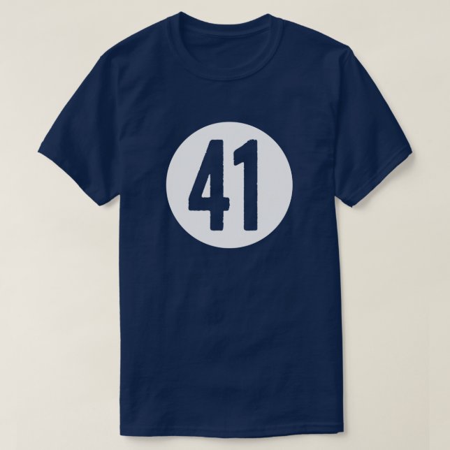#41 in a Circle T-shirt (Design Front)