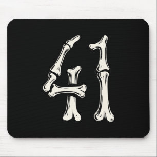 41 Meme Halloween Skeleton 4 1 Meme Funny Forty On Mouse Pad