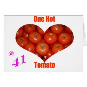 41 une tomate chaude