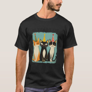 41 Years Of Cattitude 41st Birthday Cat Lover 41 Y T-Shirt