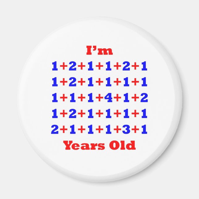 41 Years old! Magnet (Front)