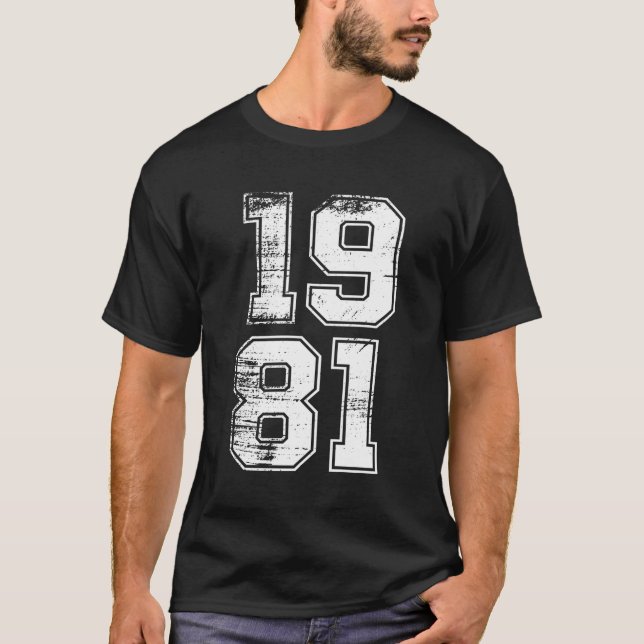 41St 1981 41 For T-Shirt (Front)