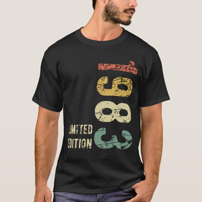 41st Birthday Gift 1983 Limited Edition 41 Years T-Shirt (Front)