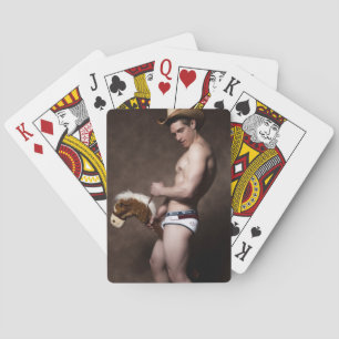 42067a Cowboy Playing Cards