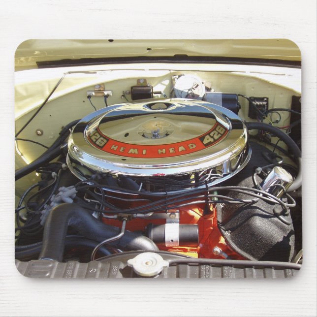 426 Hemi HorsePower Mouse Pad (Front)
