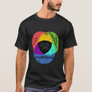 42 Answer To Life The Universe And Everything T-Shirt