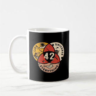 42 Answer To Life Universe And Everything Coffee Mug