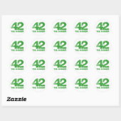 42 Is The Answer Stickers (Sheet)