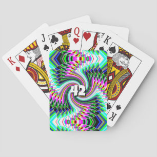42 (you may change the number) playing cards