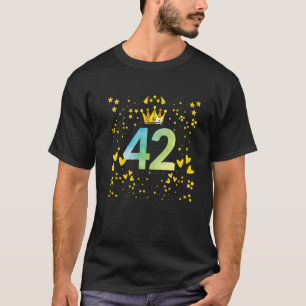 42nd birthday anniversaries T-Shirt