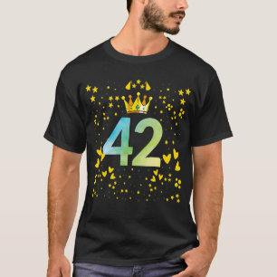 42nd birthday anniversaries T-Shirt