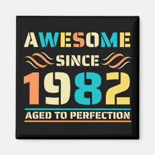 42nd Birthday Awesome Since 1982 Magnet