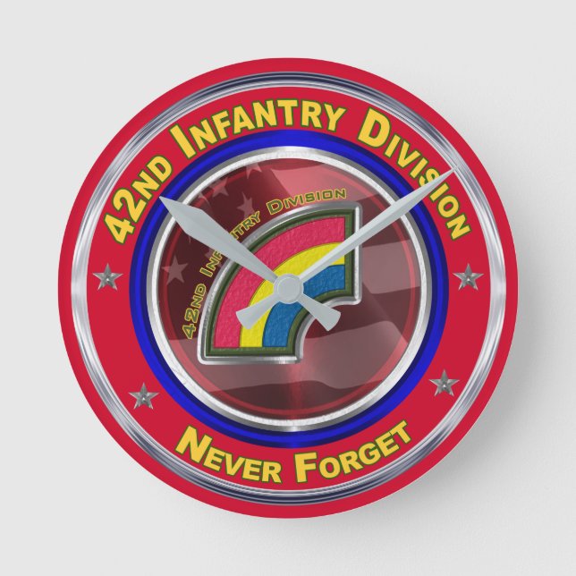42nd Infantry Division Round Clock (Front)