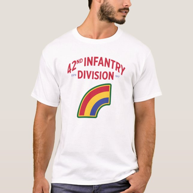 42nd Infantry Division United States Military T-Shirt (Front)