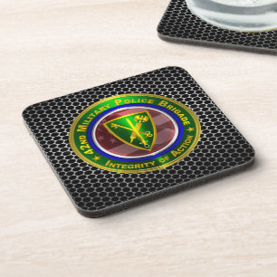 42nd Military Police Brigade “Integrity of Action” Coaster