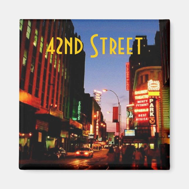 42nd Street Magnet (Front)