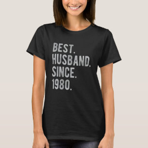 42nd Wedding Aniversary For Him Best Husband Sinc T-Shirt