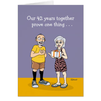 42nd Anniversary Cards, Photocards, Invitations & More