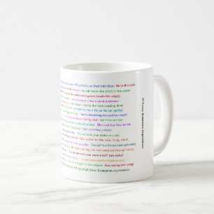 43 Funny Romanian Expressions Conversation Piece  Coffee Mug