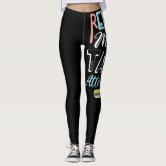 pi Digits Math Love pi= 3.14159 pi Day black white Leggings