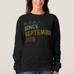 43rd Birthday 43 Years Old Goat Since September 19 Sweatshirt