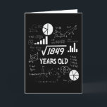 43rd Birthday Square Root Math 43 Years Old Bday Card<br><div class="desc">Birthday Design For anyone who's horoscope say difficult & Stubborn But totally worth.Wear it with pride at work,  school gym perfect to pair with shorts,  leggings or jeans for a casual yet trendy Look</div>