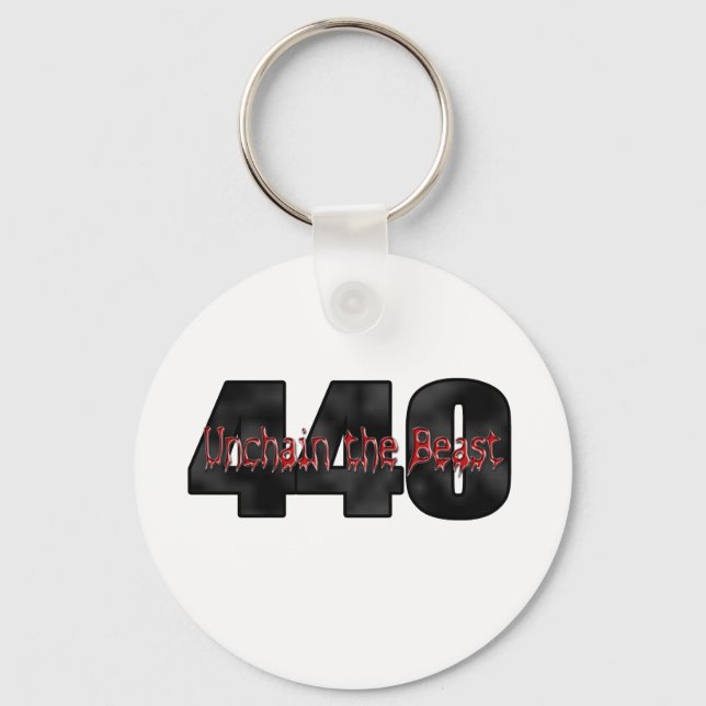 440 Mopar Beast Keychain (Front)