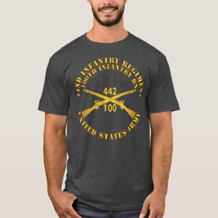 442nd Infantry Regiment 100th Infantry Battalion T-Shirt