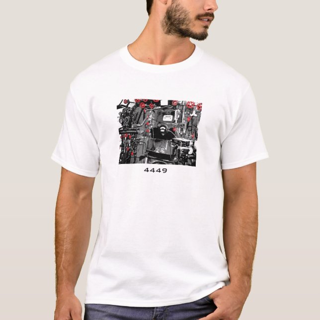 4449 Engine T-Shirt (Front)