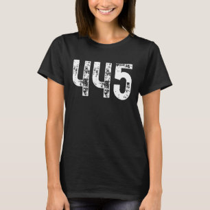 445 Area Code Philadelphia PA Mobile Telephone Are T-Shirt