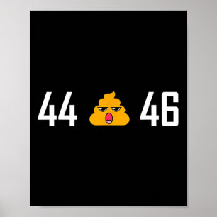 - 44 45 46 Presidents Of Usa - Anti Trump Poster